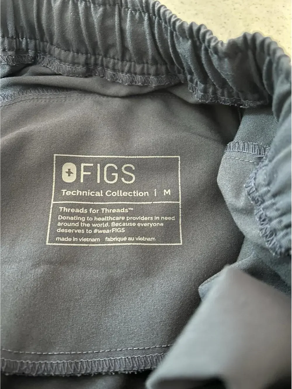 Figs Tansen Jogger Scrub Pants Mens Medium Technical Night Sky PO 2314